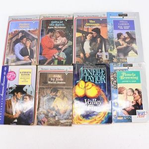 Vintage Harlequin American Romance Paperback Novel Lot of 8